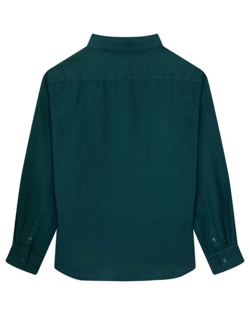 Chemise 100% Lin Danish fougère