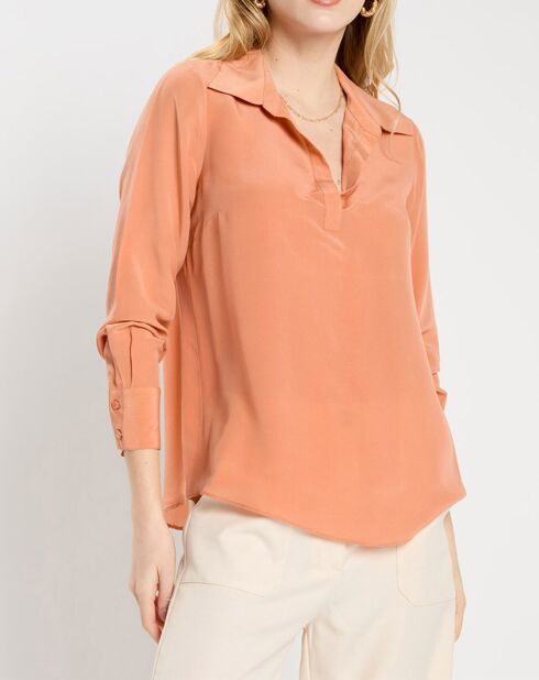Blouse en Soie mélangée Cali epice