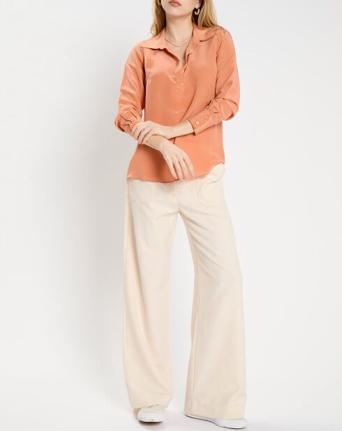Blouse en Soie mélangée Cali epice