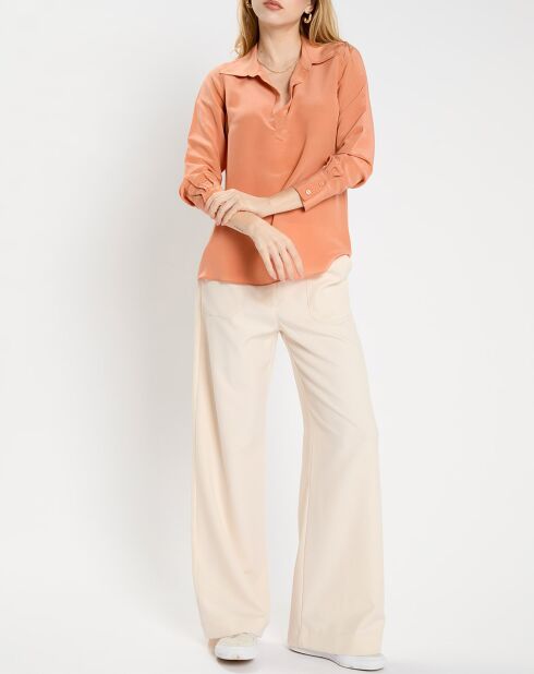 Blouse en Soie mélangée Cali epice