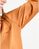 Chemise satinée Must cannelle