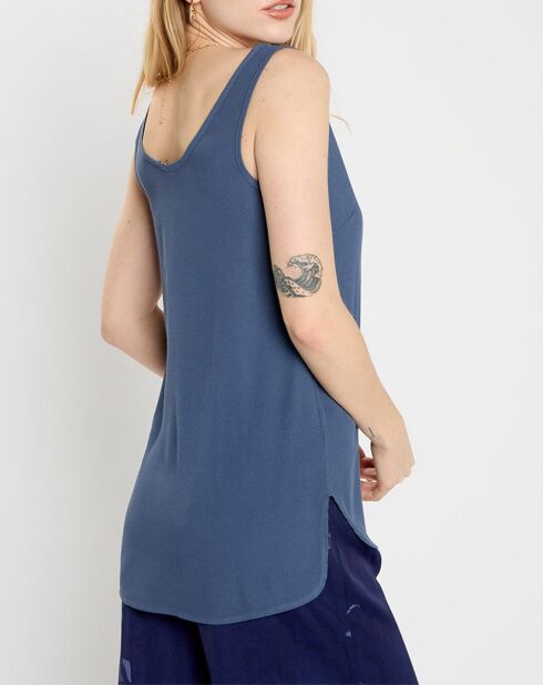 Débardeur Lou indigo