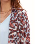 Kimono Jessy bordeaux/multicolore
