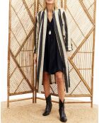 Veste en Lin mélangé Ness beige/noir/doré