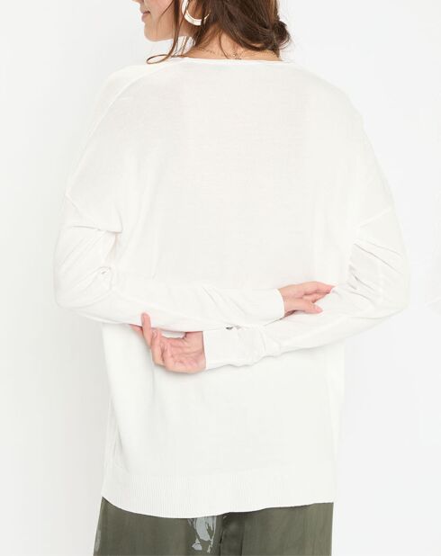 Pull Flo écru