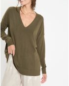 Pull Flo kaki