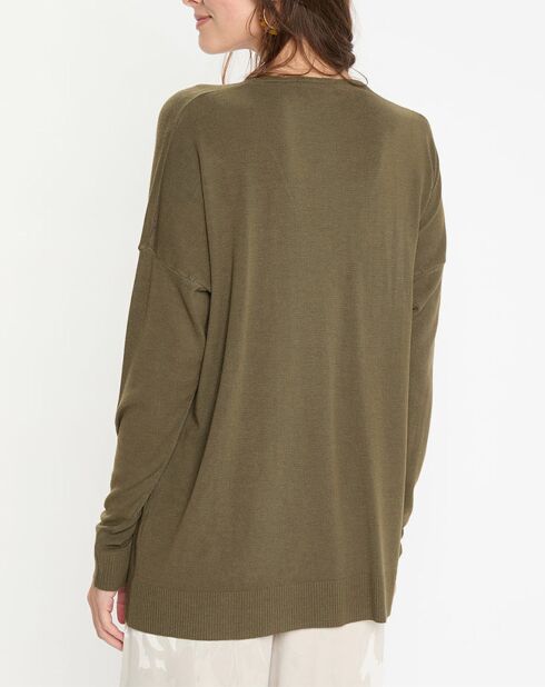Pull Flo kaki