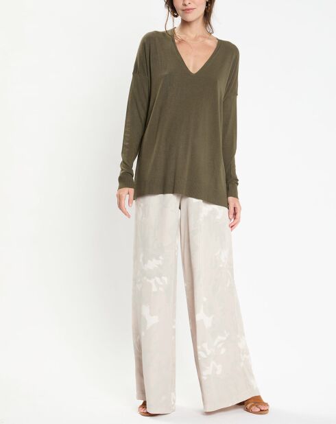 Pull Flo kaki