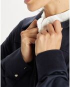 Veste en Suédine Lou indigo