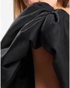 Top Marcel Puff Sleeve Bodice noir