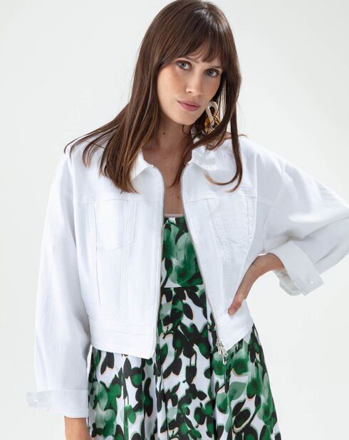 Blouson Penelope blanc