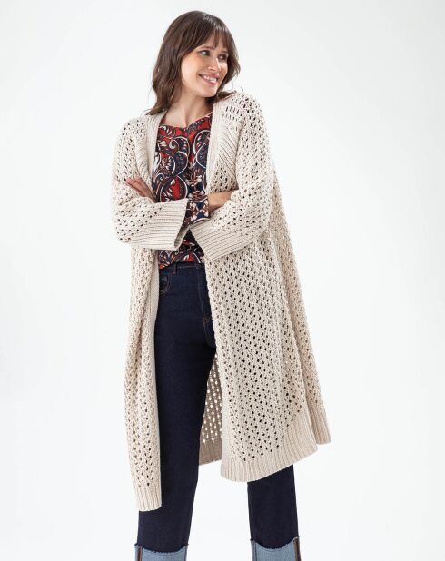 Gilet Carla naturel