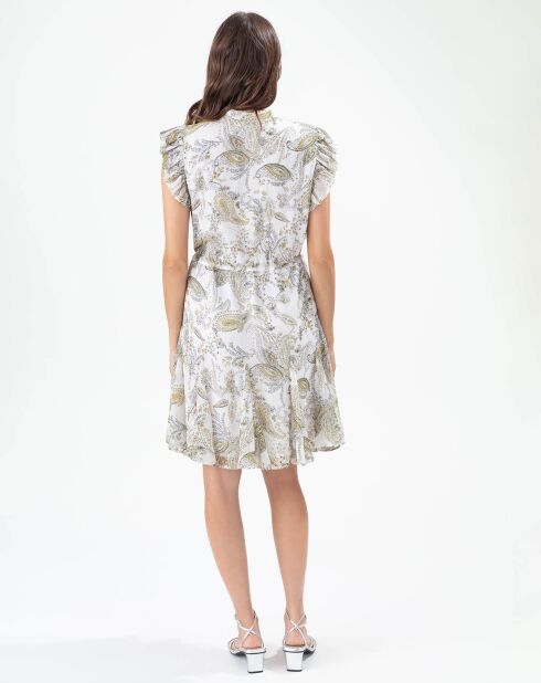 Robe Inu cachemire argente