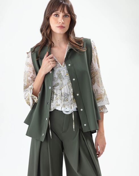 Veste Oma kaki