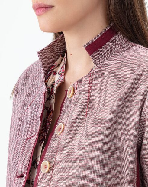 Veste Conscience carreaux