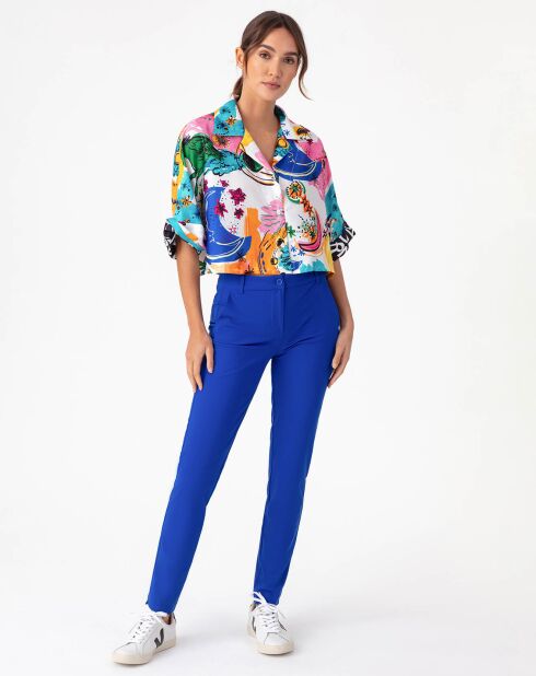 Pantalon Pony cobalt