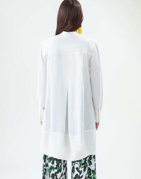 Camicia bianca naturale