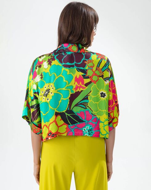 Chemise Cosmos tropical