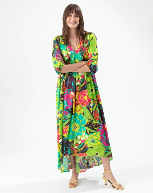 Vestido Tropical Oasis