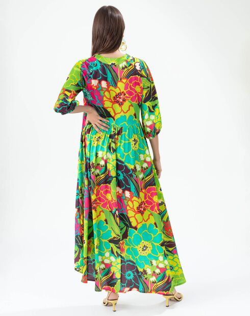 Vestido Tropical Oasis