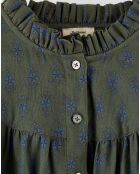 Blouse Diana olive night