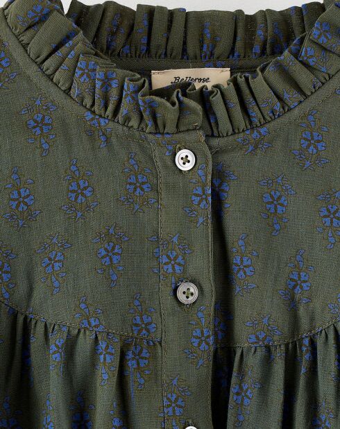 Blouse Diana olive night