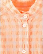 Blouse Peachy check a