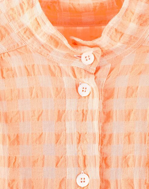Blouse Peachy check a
