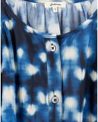 Blouse Plum combo a