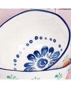 4 Bols en Pocelaine Napoli multicolore - D.12 cm