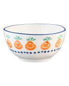 4 Bols en Pocelaine Napoli multicolore - D.12 cm