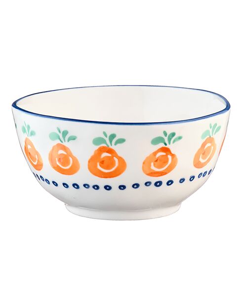 4 Bols en Pocelaine Napoli multicolore - D.12 cm