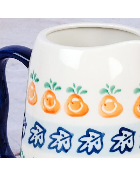 Carafe en Porcelaine Napoli multicolore - 170 cL