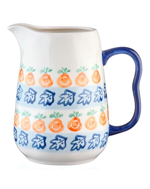 Carafe en Porcelaine Napoli multicolore - 170 cL