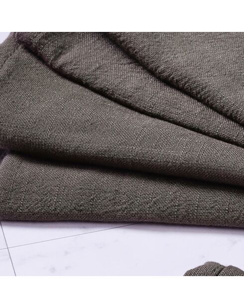 6 Anthrazitfarbene Servietten, 40 x 40 cm