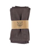 6 Schokoladenservietten - 40x40 cm