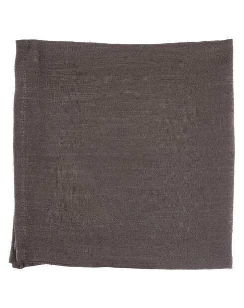 6 Schokoladenservietten - 40x40 cm