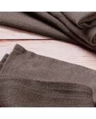 6 Schokoladenservietten - 40x40 cm