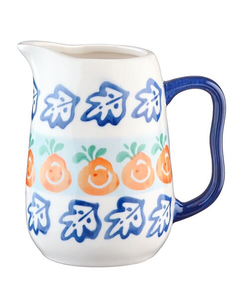 Pot à lait en Porcelaine Napoli multicolore - 30 cL