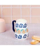 Pot à lait en Porcelaine Napoli multicolore - 30 cL