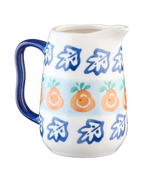 Pot à lait en Porcelaine Napoli multicolore - 30 cL