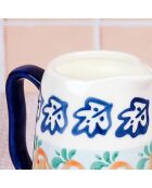Pot à lait en Porcelaine Napoli multicolore - 30 cL