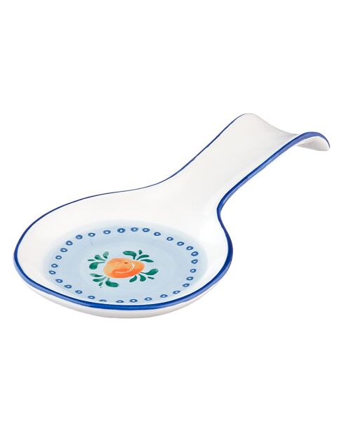 Napoli Löffelablage aus Porzellan, mehrfarbig, 23,5 x 11 x 2 cm