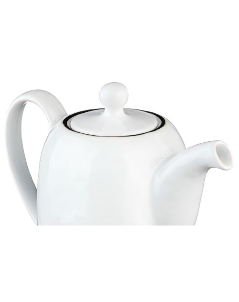 Théière en Grès Pure blanc neige - 150 cL