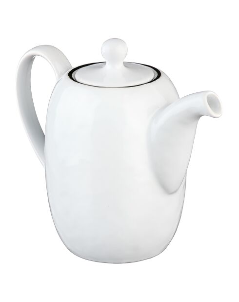 Théière en Grès Pure blanc neige - 150 cL