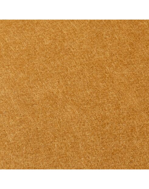 6 Sets de table ovales marron -  45x33x0.3 cm