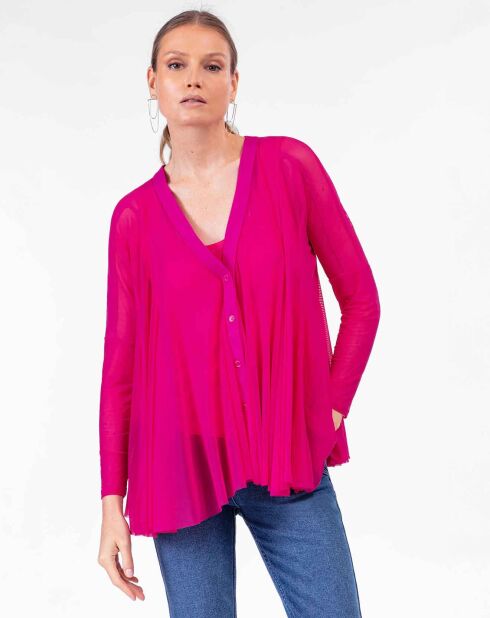 Chemise Kimia fuchsia