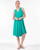 Vestido sirena turquesa