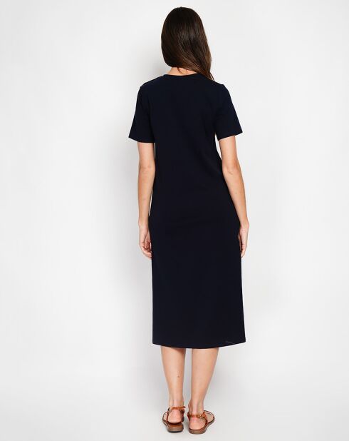 Robe en Lin mélangé Rose marine