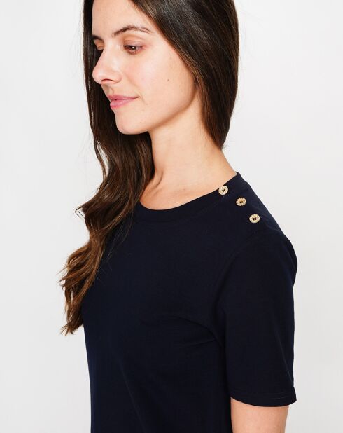 Robe en Lin mélangé Rose marine